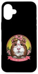 Coque pour iPhone 16 Plus Maman de cochon d'Inde pour les propriétaires de cochons d'Inde éleveurs de cochons d'Inde