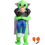 Kids Party Dress Adult Alien Inflatable Costume Blow Up Suits