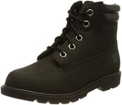 Timberland Garçon Unisex Kinder 6 inch WR Basic (Toddler) Bottine, Noir, 26 EU