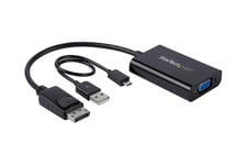 StarTech.com DisplayPort to VGA Adapter with Audio - 1920x1200 - DP to VGA Converter for Your VGA Monitor or Display (DP2VGAA) - DisplayPort / VGA adapter - 18.4 m