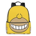 zhengdong Homer Simpson Hommes Femmes Bapa Sac d'école éclaircissant Sac de Sport Polyvalent Sac à bandoulière en Vrac pour la Natation Voyage