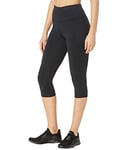 Skechers Women's Gowalk High Waisted Capri Leggings, Black, XXL UK