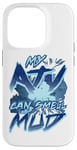 Coque pour iPhone 14 Pro ATV Humor Mon VTT peut sentir l'odeur de la boue en tout-terrain 4x4