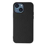 Trolsk Thin Carbon Fiber Case (iPhone 15) - Svart