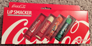 BNIB New Sealed Coca Cola Lip Balm Collection - 4g x 4 - Coke Fanta Sprite