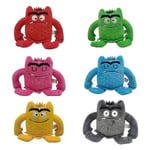 6 st/set Färgmonster Plyschdocka Peluche Baby Appease Coulor Emotions Plushie Gosedjur För Barn Barn Födelsedag Julgåvor[C]