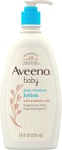 Aveeno Baby Daily Moisture Lotion 18 Fl Oz - Quick Absorb, Hypoallergenic, Nouri