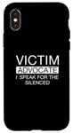 iPhone X/XS Victim Advocate I Speak For The Silence Cool Legal Services Case