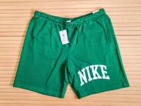 Nike Sportswear Club Fleece Shorts Retro French Terry Mens XXL Green RRP £54