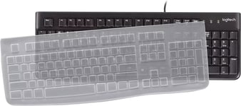 Logitech K120 Keyboard with Silicone Protective Cover US Layout