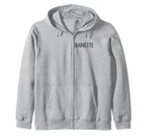 Annette Zip Hoodie