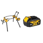 DEWALT DWE74911-XJ Rolling Table Saw Stand + DEWALT Battery