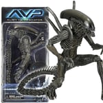 NECA Aliens Warrior Alien vs Predator AVP Black 7" Action Figure 1:12 Series 7