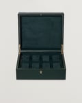 WOLF British Racing Green 8 Piece Watch Box