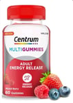 Centrum Adult Energy Release Multivitamin 60 Gummies - Mixed Berry - Exp: 04/26