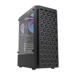 Darkflash Dk300m Micro-atx Computer Case With 3 Fans (black)