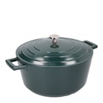 MasterClass - Cast Aluminium gryte 5L 29 cm hunter green