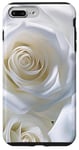 iPhone 7 Plus/8 Plus White Roses Botanical Flower Floral Bouquet Case