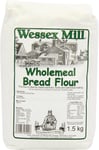 Wessex Mill Flour Wholemeal Bread Flour 1.5kg-5 Pack