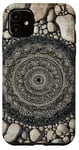 Coque pour iPhone 11 Zen Garden Tranquility Détaillé Mandala Bohème