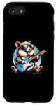 Coque pour iPhone SE (2020) / 7 / 8 Hamster Avec Guitare Électrique Lunettes