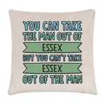 Personalised You Can Take The Man Out Of Cushion Cover Pillow Funny Birthday