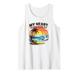 My Heart Belong To The Sea Beach Lifestyle Tank Top