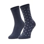 Tommy Hilfiger - Women's Socks - Dot (2-Pack) - Midnight Blue - 39/42