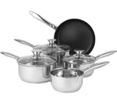 RUSSELL HOBBS Classic Collection BW06572EU7 5-piece Pan Set - Silver