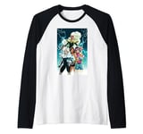 Marvel Women Storm Jubilee Wasp America Chavez & Black Cat Raglan Baseball Tee