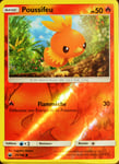 Carte Pokémon 25/168 Poussifeu - Reverse Sl7 - Soleil Et Lune - Tempête Céleste Neuf Fr