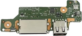 Lecteur De Carte Usb Avec Interrupteur D'Alimentation Et Carte E/A Pour Lenovo Ideapad 330S-14Ikb 81F4