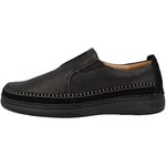 Clarks Men's Nature 5 Walk Oxford, Black Black Leather, 8.5 UK