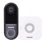 Marmitek Smart BuzzLO Video Doorbell HD1080p + Bell Me Ringklocka