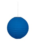 Royal Blue 10" Hanging Lantern Decoration