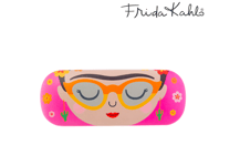 Sass & Belle Viva La Frida Kahlo Pink Hard Reading Glasses Case Gift