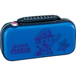 Pochette de transport et de protection - Nintendo - Switch - Bleue - Gravure Mario