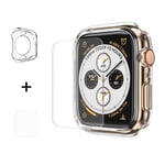 Hat Prince Clear Case + Screen Protector (Apple Watch 44 mm)