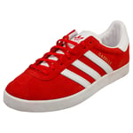 adidas Gazelle 85 Mens Red White Fashion Trainers - 9.5 UK