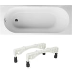 Villeroy&boch - Baignoire droite 170 x 75 villeroy et boch o Novo Solo acrylique avec pieds