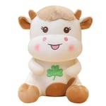 YFFSBBGSDK Plush Toys, Dolls Cute Baby Cow Plush Toy Mini Animal Pattern Filling Children's Sleeping Toy 3 Colors