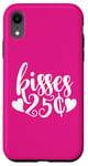 Coque pour iPhone XR 25 Cent Kisses Funny St Valentin Kissing Booth Kiss Love