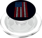 Clavier électrique drapeau américain 4 juillet pour homme et femme PopSockets PopGrip pour MagSafe