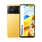 Xiaomi POCO M5 - Smartphone 4+128GB, écran 6.58" 90Hz FullHD+, MediaTek Helio G99, Triple caméra 50MP, 5000mAh, NFC, Jaune (EU Version + 2 Ans de Garantie)