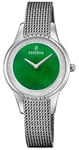 Festina F20494/7 Mademoiselle (30.2mm) Dark Green Mother Of Watch