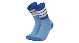 Chaussettes incylence merino strive bleu rose