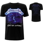 T-Shirt # M Unisex Black # Ride the Lightning Tracks