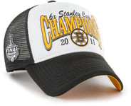 Boston Bruins 47 Brand Vintage Stanley Cup Champs Offside Trucker Cap