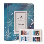 64 Pocket Mini Photo Album for Fuji Instax Mini 70 7s 8 8+ 9 11 25 50s 90, Polaroid Instant Camera, Kodak Smile Printomatic Instant Print Camera and Cards