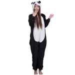 Panda Kigurumi Pyjamas Bear Onesies För vuxen One-Piece Pijamas Djur Nattlinne Kvinnor Män ovkläder Pojke Flickor Cosplay kostym panda onesies S